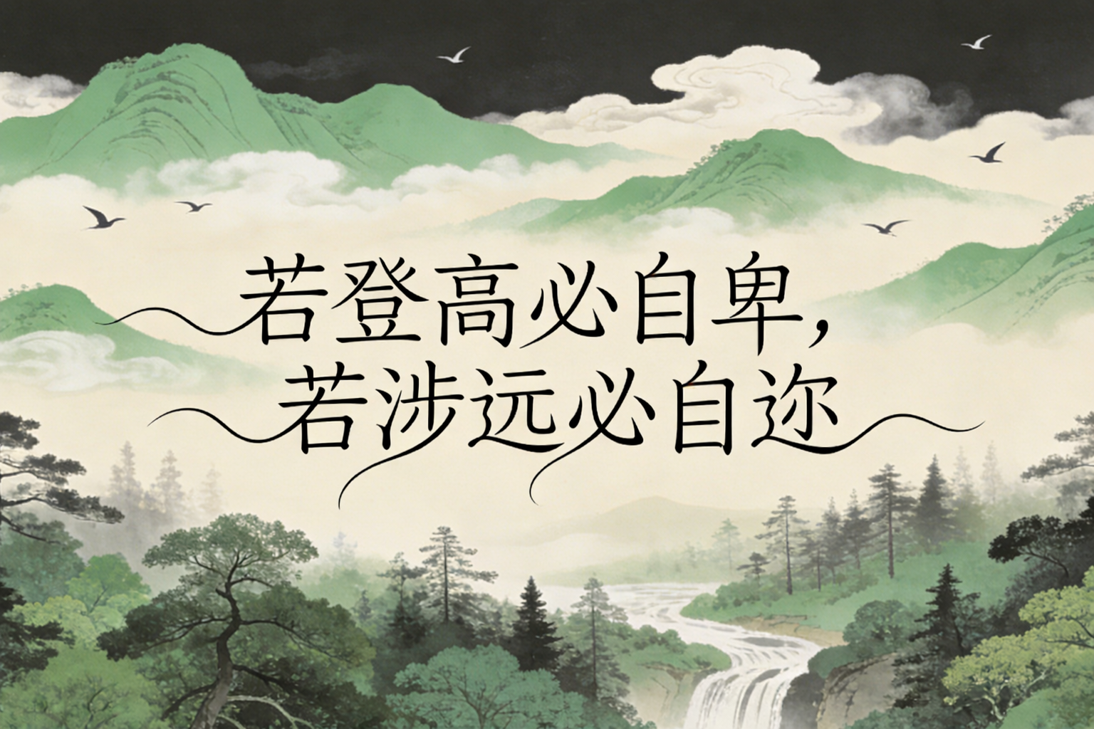 脚踏实地，仰望星空